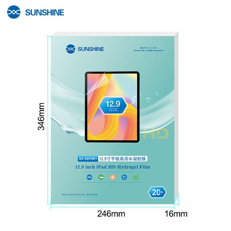 SUNSHINE SS-057HP+ HD HYDROGEL FILM FOR 12.0 INCH TABLET 